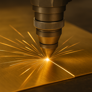 Лазерная резка латуни