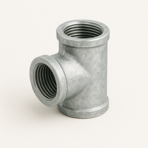 Тройник оцинкованный приварной ДУ 219 в наличии в Благовещенске