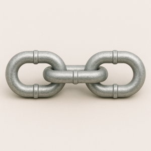 Цепь круглозвенная с буртиком Б2-12х78 в наличии в Благовещенске