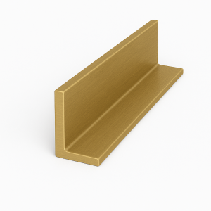 Латунный профиль Г-образный 50 мм ЛС59-1 в наличии в Благовещенске