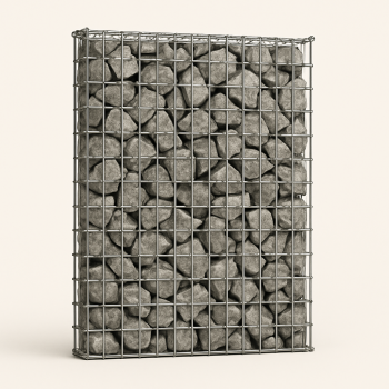 Габион для забора 1,5х1х0,5 м ГОСТ Р 52132-2003 в наличии в Благовещенске