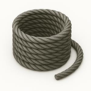 Канат тройной свивки ЛК-Р 64,5 мм ГОСТ 3089-80 в наличии в Благовещенске