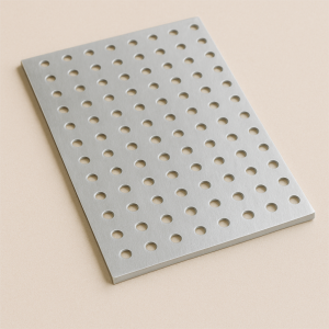 Алюминиевый перфорированный лист Rv 5х8х1,5 мм АМГ3Н2 в наличии в Благовещенске
