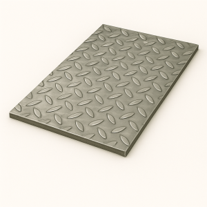 Лист стальной рифленый 5х1500х6000 мм ромб Ст3пс в наличии в Благовещенске