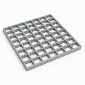 Решетчатый настил P 33х11/30х2 500х500 мм в наличии в Благовещенске