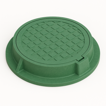 Люк полимерно-песчаный 73 мм 1,5 т 60 кг в наличии в Благовещенске