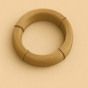 Латунная проволока тянутая 0,15 мм Л63 ГОСТ 1066-2015 в наличии в Благовещенске