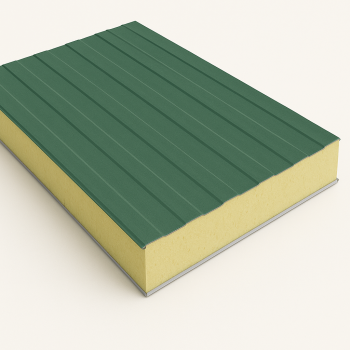 Стеновая сэндвич-панель пенополиуретан 200х1205(1185) мм в наличии в Благовещенске