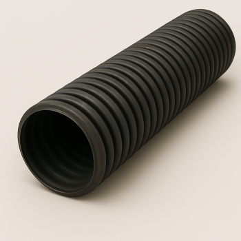 Труба дренажная гофрированная двустенная защитная 110 мм в наличии в Благовещенске