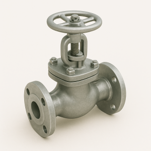 Стальной клапан запорный сальниковый фланцевый ДУ 15 РУ 400 ГОСТ 9697-87 в наличии в Благовещенске