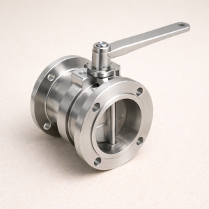 Заслонка 3-х ходовая 2-х фланцевая 180 градусов AISI 304 DN 32 ВР/ВР/ВР в наличии в Благовещенске