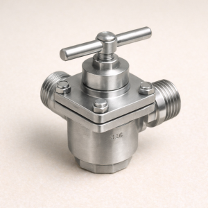 Кран пробковый 3-х ходовой ВР/ВР/ВР AISI 304 DN 1" в наличии в Благовещенске